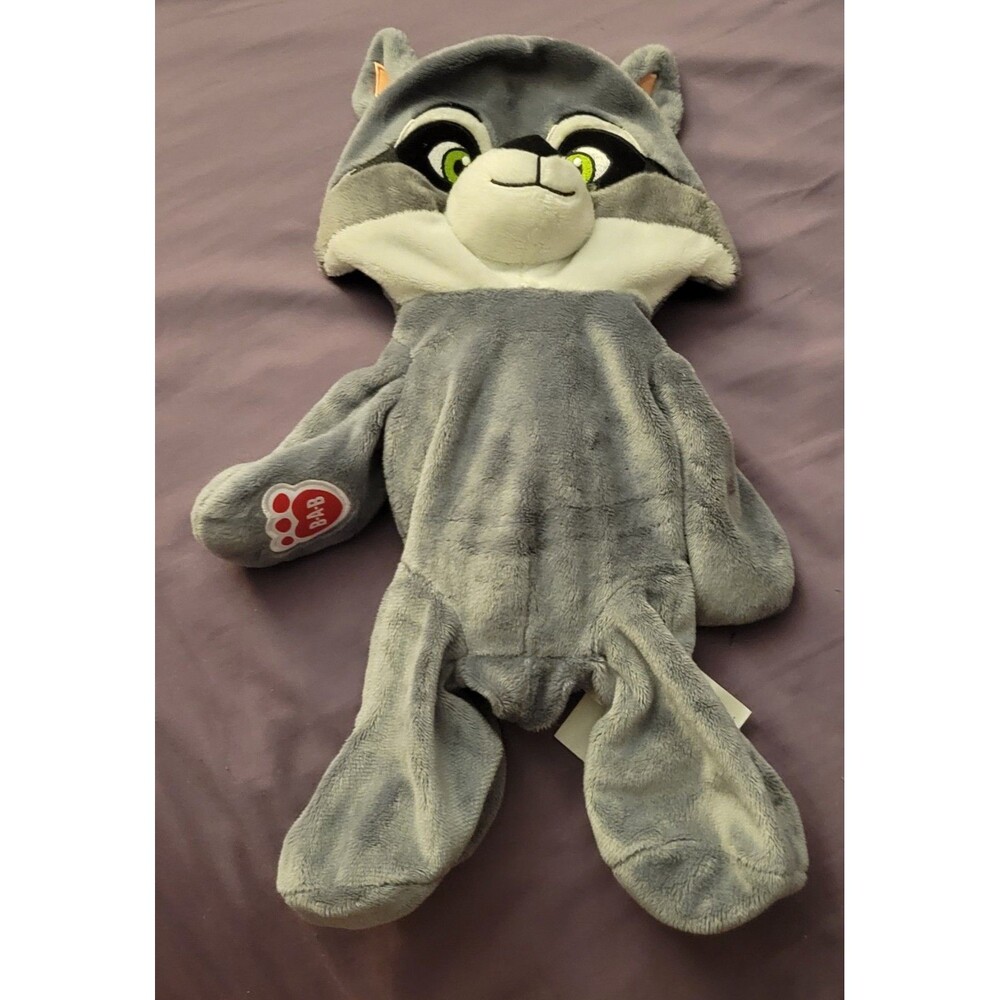 Build-A-Bear Great Wolf Lodge Rachel/Oliver the Raccoon UNSTUFFED (2019)